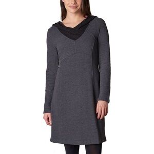 prAna Maud Dress - Women's, In Dark Gray. Size L